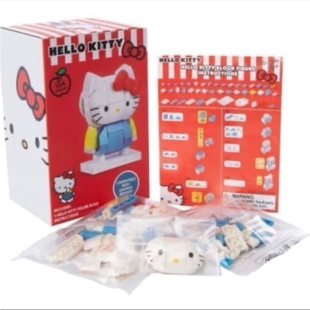 Hello Kitty Lego Comaptible Building Set Blocks Mini Character